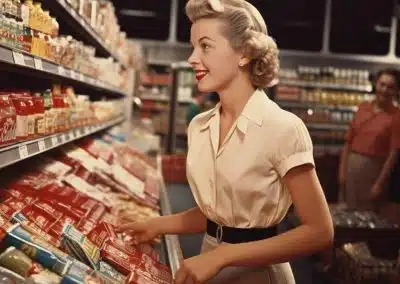 Memories of Grocery Shopping in the 1950s: A Nostalgic Look Back