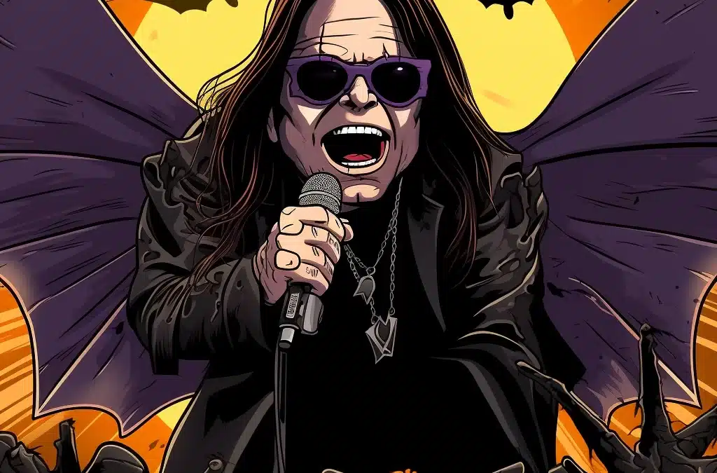 Ozzy Osbourne and Bats